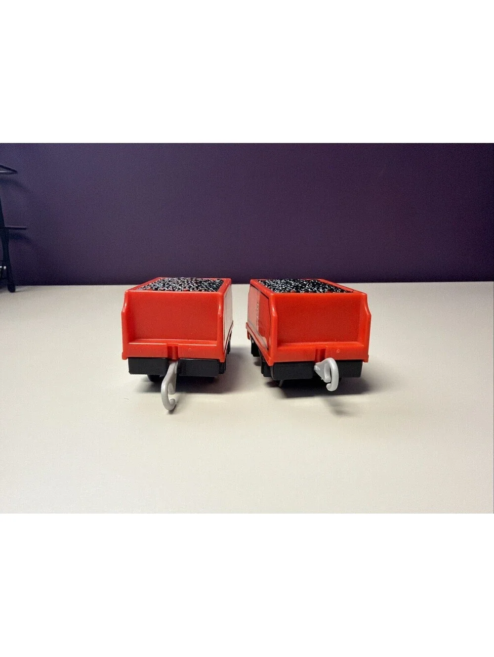 2014 Mattel Gullane Red James Thomas Ltd Talking Motorized Train with Tender #5